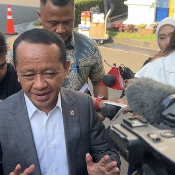 Menko Bahlil Temui Prabowo di Istana, Bahas BBM Langka di Bali?