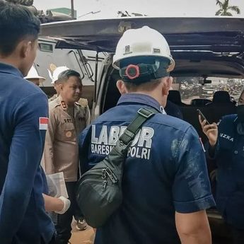Puslabfor Selidiki Ledakan Pasar Cimanggi, 13 Orang Jadi Korban