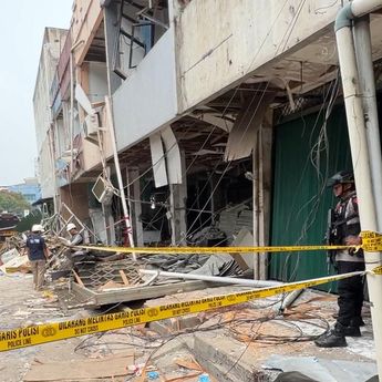 Kesaksian Pedagang soal Ruko yang Meledak di Pasar Cimanggis