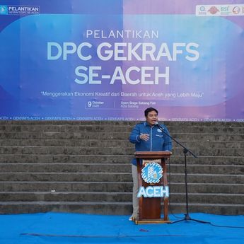 GEKRAFS Lantik Pengurus DPC se-Aceh, Kawendra Soroti Potensi Ekonomi Kreatif