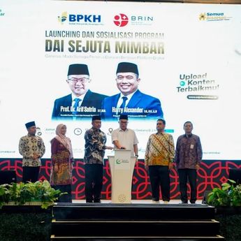 BPKH dan BRIN Luncurkan Dai Sejuta Mimbar untuk Perluas Dakwah Digital