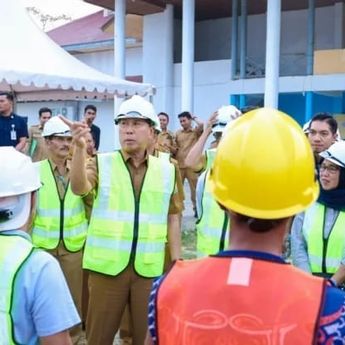 Gubernur Sultra Tinjau Kesiapan Revitalisasi Kawasan Olahraga Lakidende