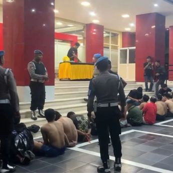 Polisi Bersama BNN Amankan 17 Orang Saat Razia Narkotika di Palu