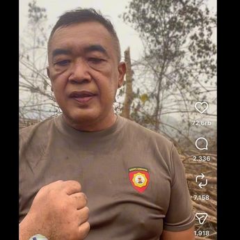 Viral, Polisi Kena ISPA Akibat Padamkan Karhutla-Namun Tak Mau Istirahat