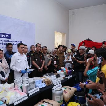 BPOM Sikat Kosmetik Berbahaya Rp16 Miliar, Taruna Ikrar: Keselamatan Rakyat Jadi Prioritas