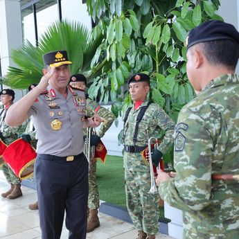 Kapolri Silaturahmi ke Panglima TNI