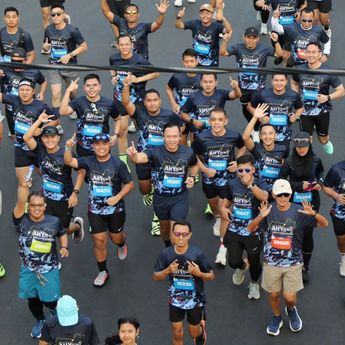 AHY Run Jawa Tengah Diikuti 5.500 Peserta, AHY Ajak Generasi Muda Perkuat Budaya Hidup Sehat