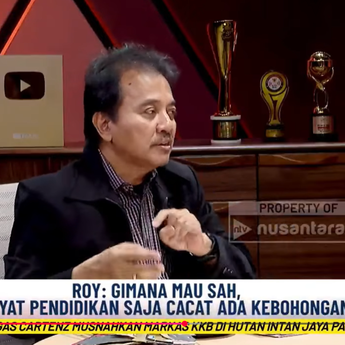 Abraham: Roy Suryo sebut Indonesia Nggak akan Maju Selama Wapresnya Gibran