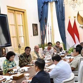 Prabowo Terima DEN, Bahas Antisipasi El Nino dan Ketahanan Pangan