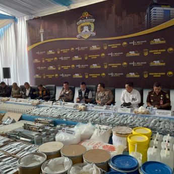 Polda Metro Bongkar Pabrik Obat Ilegal di Sukoharjo, Sita 7,8 Juta Butir Tramadol