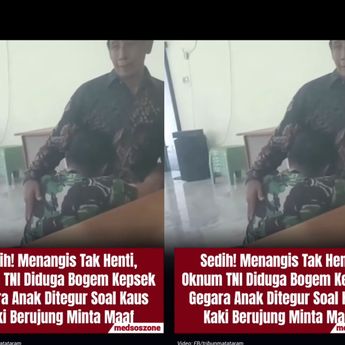 VIDEO: Anggota Babinsa Dipecat Usai Pukul Wajah Kepsek Sampai Babak Belur