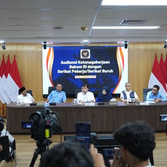 Kabakom Terima Audiensi Buruh, Tegaskan Aspirasi Bakal Disampaikan ke Presiden