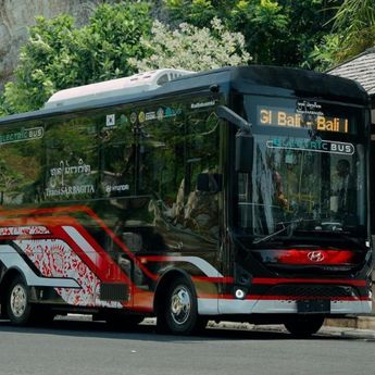 Hyundai Kirim 11 Bus Listrik untuk Transportasi Publik Bali