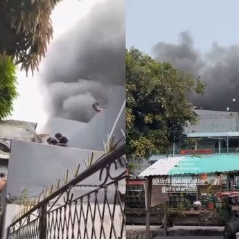 Rumah Warga di Taman Sari Kebakaran Hebat