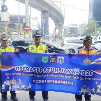 Hari Pertama Operasi Patuh Jaya: 103.779 Kendaraan Terekam ETLE Langgar Ganjil Genap