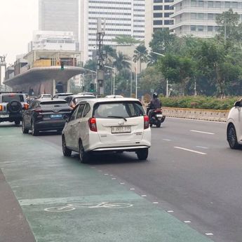 Jelang Demo, Kendaraan dari Dukuh Atas ke Bundaran HI Melaju Lancar
