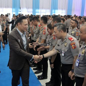 AHY Sebut Polri Mitra Strategis Pembangunan Nasional