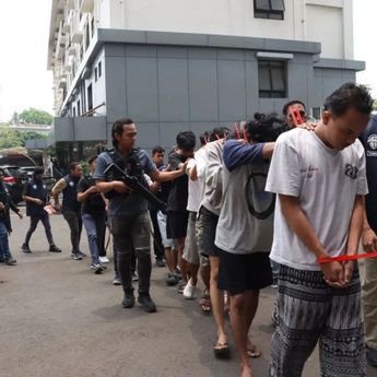 19 Orang Terlibat Tawuran Maut di Kebon Jeruk Ditangkap