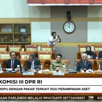 DPR Tak Mau RUU Perampasan Aset jadi Alat Abuse of Power Aparat