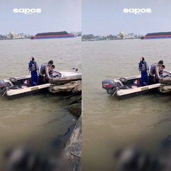Mayat Perempuan Mengambang di Sungat Mahakam Gegerkan Warga