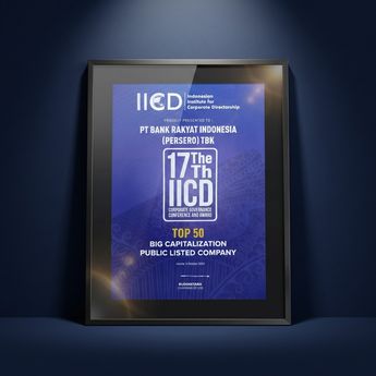 BRI Tembus Top 50 Emiten BigCap IICD 2026, Bukti Tata Kelola Jadi Fondasi Kinerja Solid yang Berkelanjutan