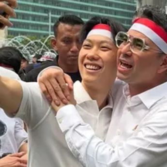 Viral Seruan Raffi Ahmad Ajak Pemuda Lawan Hoaks Saat Deklarasi di Bundaran HI