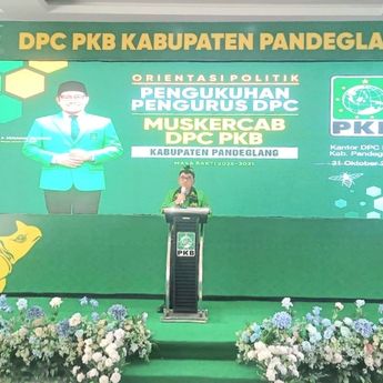 Pengukuhan PKB Pandeglang: Cak Imin Tekankan Penguatan Organisasi-Kepercayaan Publik