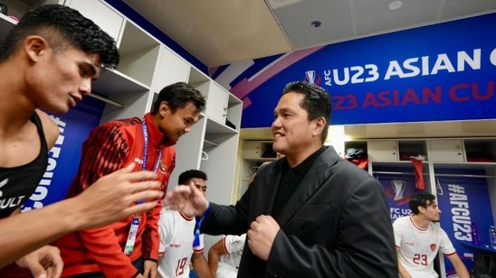 Gagal ke Olimpiade Paris 2024, Erick Thohir Tetap Bangga Lihat Perjalanan Timnas Indonesia U-23