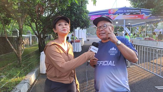 Don Bosco Selamun Sampaikan Alasan Nusantara TV Ikut Ambil Bagian di Volcano Run 2024 