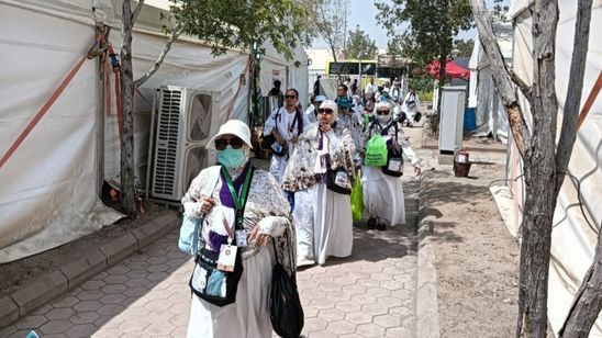 Jamaah Haji Diminta Waspadai "heatstroke" dan Dehidrasi Selama Ibadah