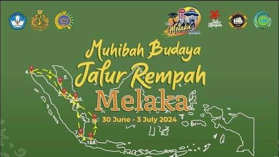 Muhibah Budaya Jalur Rempah Bersama KRI Dewaruci Bakal Singgah di Kota Melaka Malaysia 30 Juni 2024