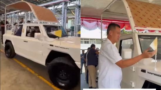 Mobil Maung Produksi Pindad Siap Digunakan Paus Fransiskus, Dicek Langsung oleh Letjen Putranto