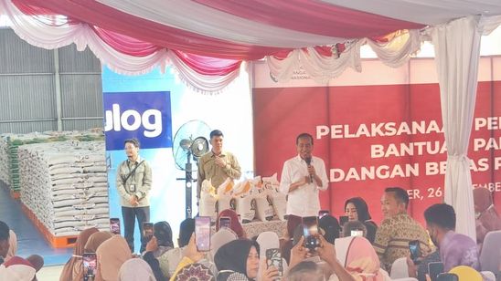 Jokowi Berpesan kepada Rakyat Minta Prabowo Lanjutkan Bantuan Beras