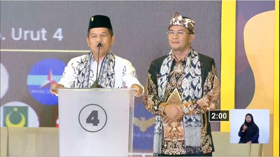 Hitung Cepat Litbang Kompas, Dedi Mulyadi-Erwan 61,71%