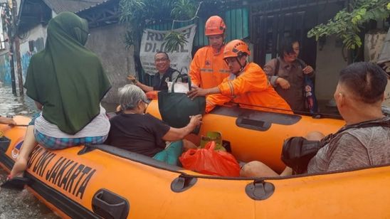 Sungai Ciliwung Meluap, 47 RT di Jaksel dan Jaktim Banjir