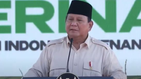 Prabowo Tegaskan Dukungan UU Perampasan Aset saat May Day
