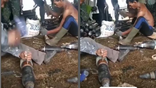 Beredar Video Sebelum Ledakan di Garut, Amunisi Dihantam Pakai Martil