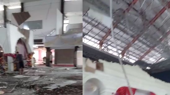 Detik-detik Gedung di Bengkulu Hancur Akibat Gempa Magnitudo 6,3