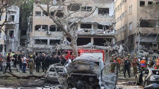 Bukan Rumah Sakit, Ternyata Serangan Iran Hantam Bangunan Intelijen Militer Israel