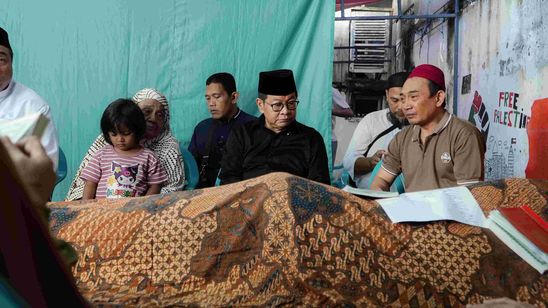 Pramono Melayat ke Rumah Affan Kuriawan: Kami Hadir Beri Support
