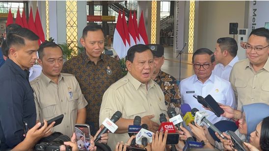 Prabowo: Saya Lalang Buana di Eropa Naik Kereta, Sekarang Kita Punya dan Tidak Kalah
