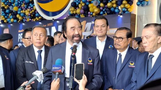 Surya Paloh Ucapkan Selamat ke Keluarga Soeharto atas Penganugerahan Gelar Pahlawan Nasional