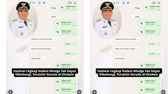 Wali Kota Sibolga Terisolasi di Sitahuis Akibat Banjir dan Longsor, Komunikasi Terputus Sejak Selasa