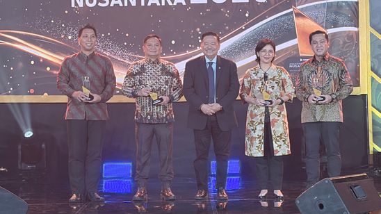 PT Bank Mandiri (Persero) Tbk Raih Anugerah Bhakti Nusantara 2025