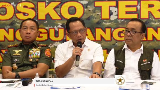 Soal 3 Kepala Daerah Menyerah Tangani Bencana, Mendagri: Bukan Menyerah Total, Mereka Tetap Bekerja Semampu Mereka