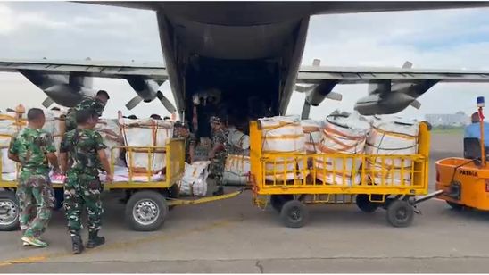 Mahasiswa Teknik dan Teknologi Pertahanan Unhan Dikerahkan Bantu Instalasi Air Pascabencana di Sumatera