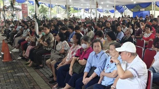 Katedral Jakarta Selenggarakan Misa Natal Khusus Lansia