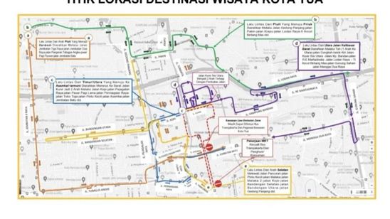 Rekayasa Lalu Lintas Diberlakukan di Kawasan Kota Tua Saat Malam Tahun Baru 2026