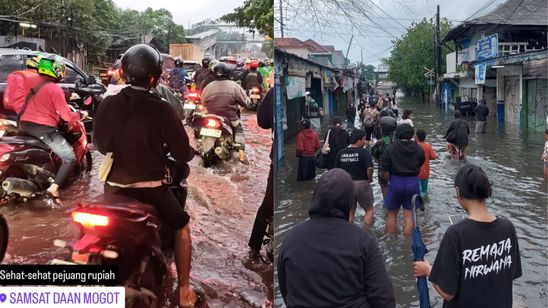 Waspada! 125 RT dan 14 Ruas Jalan Jakarta Masih Terendam Banjir