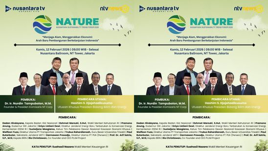 NATURE 2026 Jadi Panggung Penghargaan Perusahaan Berkomitmen Ekonomi Hijau